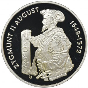 10 złotych 1996, Zygmunt II August, Półpostać - RZADKA