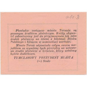 Toruń, 5 Zloty 1939 - selten