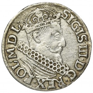Sigismund III Vasa, 3 Groschen Krakau 1618 - SIGIS