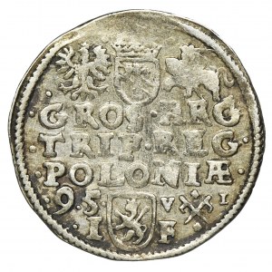 Sigismund III Vasa, 3 Groschen Posen 1595