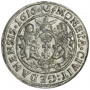 Sigismund III Vasa, 1/4 Thaler Danzig 1616