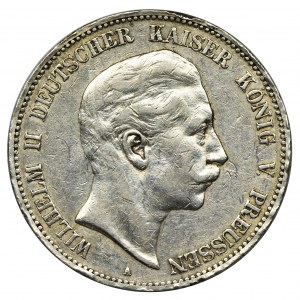 Niemcy, Królestwo Prus, Wilhelm II, 5 Marek Berlin 1907 A