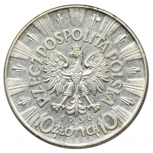 Piłsudski, 10 złotych 1936