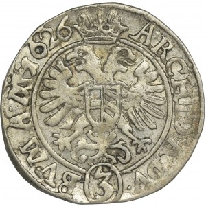 Austria, Ferdynand II, 3 Krajcary Kutná Hora 1626