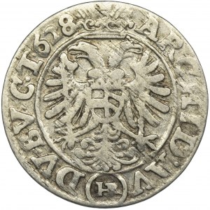 Śląsk, Ferdynand II, 3 Krajcary Wrocław 1628 HR