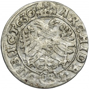Śląsk, Ferdynand II, 3 Krajcary Wrocław 1630 HR