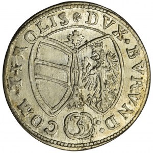 Austria, Ferdynand Karol, 3 Krajcary Hall 1647