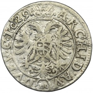 Śląsk, Ferdynand II, 3 Krajcary Wrocław 1629 HR