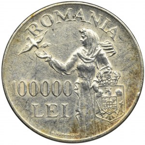 Rumunia, Michał I, 100.000 Lei 1946