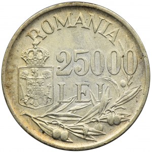 Rumunia, Michał I, 25.000 Lei 1946