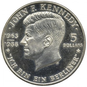 Niue, 5 Dolarów 1988