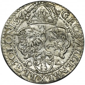 Sigismund III Vasa, 6 groschen Marienburg 1696