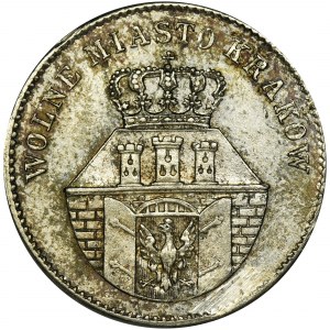 Free City of Krakau, 1 zloty 1835