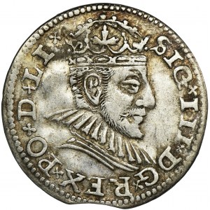 Sigismund III Vasa, 3 Groschen Riga 1590