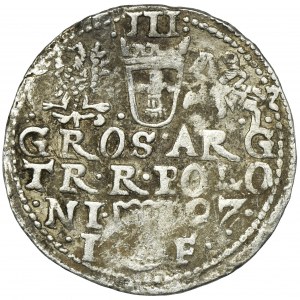 Sigismund III Vasa, 3 Groschen Olkusz 1597