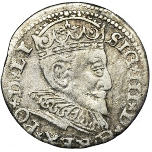 Sigismund III Vasa, 3 Groschen Riga 1594 - LI