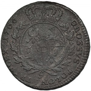 Poniatowski, 3 Groschen Krakau 1766 g