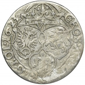 Sigismund III Vasa, 6 Groschen Krakau 1623