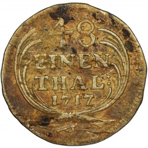 Augustus II the Strong, 1/48 Thaler Dresden 1717 IGS