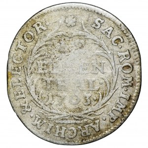 Augustus II the Strong, 1/12 Thaler Leipzig 1703 EPH