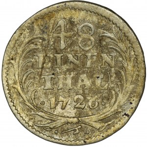 Augustus II the Strong, 1/48 Thaler Dresden 1726 IGS