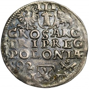 Sigismund III Vasa, 3 Groschen Posen 1592