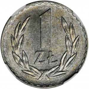 1 złoty 1971 - NGC MS65