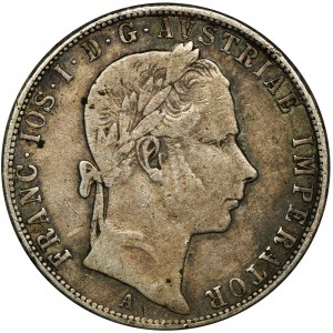 Austria, Franz Joseph I, 1 Floren Wien 1858
