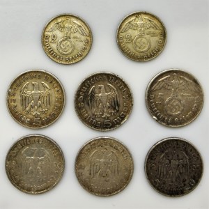 Set, Germany, Third Reich (8 pcs.)