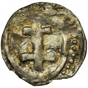 Ladislaus II Jagiello, Denarius Fraustadt - RARE