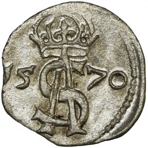 Sigismund II August, 2 Denarius Vilnius 1570