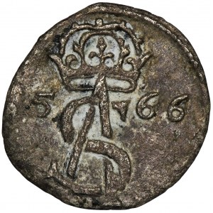 Sigismund II August, 2 Denarius Vilnius 1566