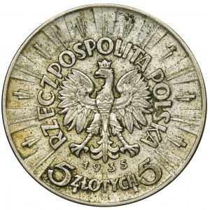 Piłsudski, 5 złotych 1935