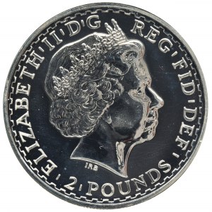 Great Britain, Elizabeth II, 2 Pounds 2009 Britannia - 1 Oz