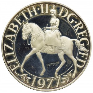 Great Britain, Elizabeth II, 25 New penny 1977