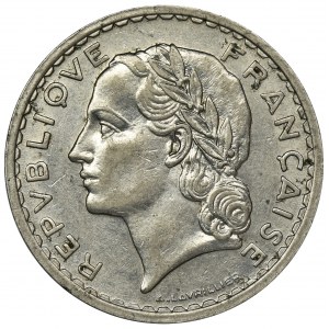 France, III Republic, 5 Francs Paris 1935