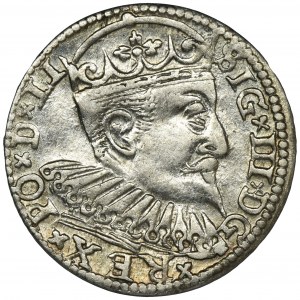 Sigismund III Vasa, 3 Groschen Riga 1598