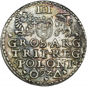 Zygmunt III Waza, Trojak Malbork 1592 - zamknięty pierścień