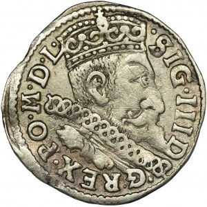 Sigismund III Vasa, 3 Groschen Bromberg 1600