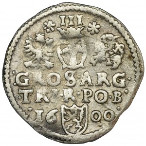 Sigismund III Vasa, 3 Groschen Bromberg 1600