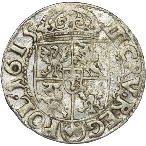 Sigismund III Vasa, 3 Kreuzer Krakau 1615 - POL