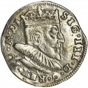 Sigismund III Vasa, 3 Groschen Vilnius 1590 - RARE