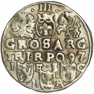 Sigismund III Vasa, 3 Groschen Bromberg 1597