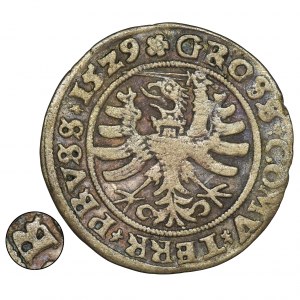 Sigismund I the Old, Groschen Thorn 1529 - PRVS
