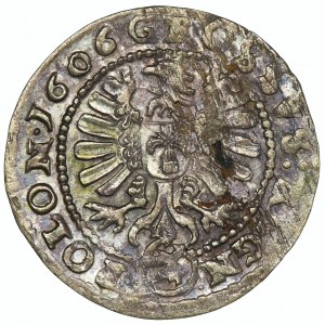 Sigismund III Vasa, Groschen Krakau 1606 - POLO