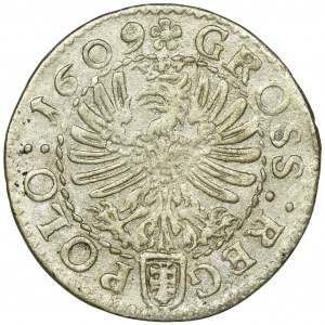 Sigismund III Vasa, Groschen Krakau 1609 - Pilawa