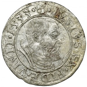 Duchy of Prussia, Albert Hohenzollern, Groschen Königsberg 1533