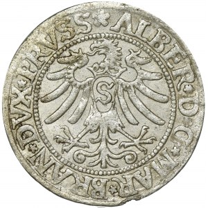 Duchy of Prussia, Albert Hohenzollern, Groschen Königsberg 1533