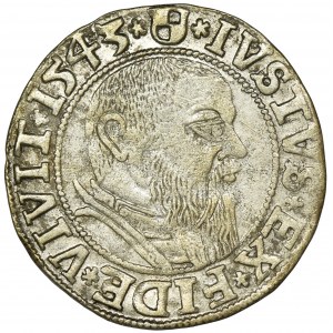 Duchy of Prussia, Albrecht Hohenzollern, Groschen Königsberg 1543