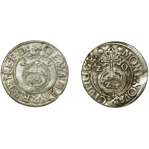 Set, Duchy of Prussia and Riga, 3 Polker (2 pcs.)